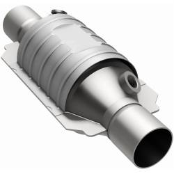 MagnaFlow Exhaust Products - MagnaFlow 53064 Universal Catalytic Converter 9"L x 4.5"W Round - Image 2