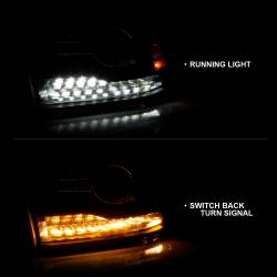 Anzo USA - Anzo USA 111489 Projector Headlight Set w/Halo - Image 2