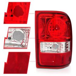 Anzo USA - Anzo USA 211182 Taillight Assembly for 01-11 Ranger - Image 3
