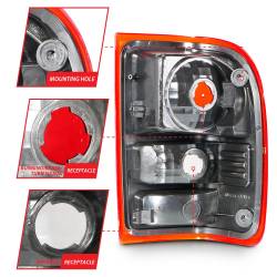 Anzo USA - Anzo USA 211182 Taillight Assembly for 01-11 Ranger - Image 5