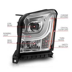 Anzo USA - Anzo USA 111536 Projector Headlight Set for 15-20 Yukon/XL - Image 4