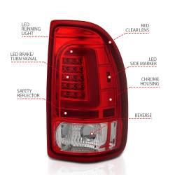 Anzo USA - Anzo USA 311349 LED Taillight Assembly for 97-04 Dakota - Image 4