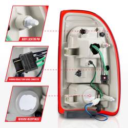 Anzo USA - Anzo USA 311349 LED Taillight Assembly for 97-04 Dakota - Image 5