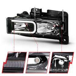 Anzo USA - Anzo USA 111498 Crystal Headlight Set - Image 3