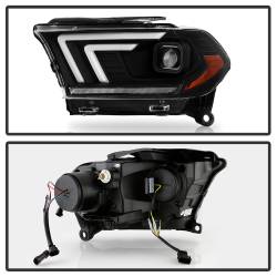 Spyder Auto - Spyder Auto 5088284 Projector Headlights LED Turn Signal Black for 11-13 Durango - Image 2