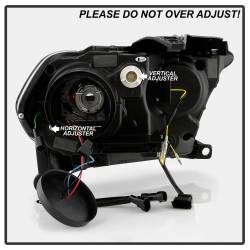 Spyder Auto - Spyder Auto 5088284 Projector Headlights LED Turn Signal Black for 11-13 Durango - Image 6