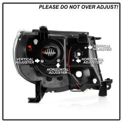 Spyder Auto - Spyder Auto 5088185 High-Power Module Low Beam Headlights Black for 05-11 Tacoma - Image 6