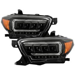 Spyder Auto - Spyder Auto 5088376 Multi-Beam HP LED Module Headlights Black for 16-20 Tacoma - Image 1
