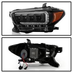 Spyder Auto - Spyder Auto 5088376 Multi-Beam HP LED Module Headlights Black for 16-20 Tacoma - Image 2