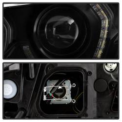 Spyder Auto - Spyder Auto 5088208 AFS Projector Headlights Sequential LED Turn Signal Black - Image 3