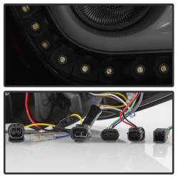 Spyder Auto - Spyder Auto 5086440 Black LED Taillights Smoke - Image 4