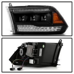 Spyder Auto - Spyder Auto 5088666 High-Power LED Module Low Beam Headlights Version 2 Blk - Image 2