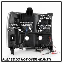 Spyder Auto - Spyder Auto 5086037 Projector Headlights Version 2 Light Bar DRL LED Black - Image 4