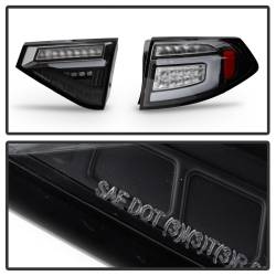 Spyder Auto - Spyder Auto 5086730 Black LED Taillights for 08-14 Subaru Impreza - Image 5