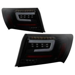 Spyder Auto - Spyder Auto 5087980 Black LED Taillights Smoke - Image 1