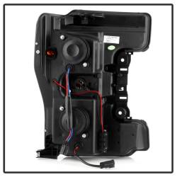 Spyder Auto - Spyder Auto 5086280 Projector Headlights Sequential LED Turn Signal Bar Black - Image 2