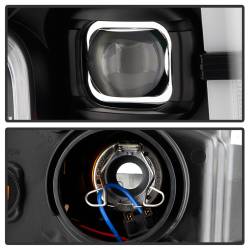 Spyder Auto - Spyder Auto 5086280 Projector Headlights Sequential LED Turn Signal Bar Black - Image 3