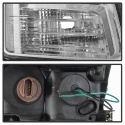 Spyder Auto - Spyder Auto 9042126 Light Bar DRL Projector Headlights Chrome for 06-09 Fusion - Image 3