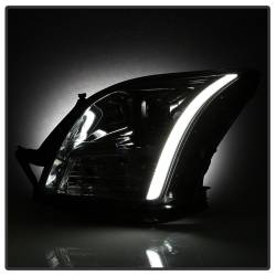 Spyder Auto - Spyder Auto 9042126 Light Bar DRL Projector Headlights Chrome for 06-09 Fusion - Image 5