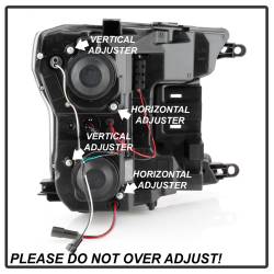 Spyder Auto - Spyder Auto 5086631 Projector Headlights LED Turn Signal Chrome for 18-19 F150 - Image 5
