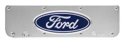 Gatorback - Gatorback Replacement 19"-21" Mud Flap Plate Stainless Ford Oval Logo GB755727 - Image 1