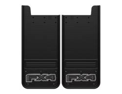 Gatorback - Gatorback 12"x26" Universal Black Mud Flaps FX4 Logo GA1226FX4-W2 - Image 1