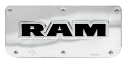 Gatorback - Gatorback Replacement 14" Mud Flap Plate Stainless for RAM Text Logo GB759680 - Image 1