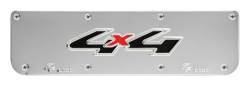 Gatorback - Gatorback Replacement 19"-21" Mud Flap Plate Stainless Ford 4x4 Logo GB755590 - Image 1