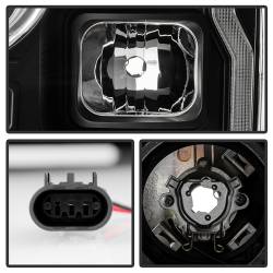 Spyder Auto - Spyder Auto 5088628 Projector Headlights Sequential LED Turn Signal Lights Blk - Image 5