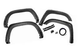 Rough Country Suspension Systems - Rough Country A-T11411-202 Defender Fender Flares Black Onyx for 14-21 Tundra - Image 1