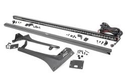 Rough Country 80065 Windshield Mount 50" LED Light Bar Kit for 18-26 Jeep JL/JT