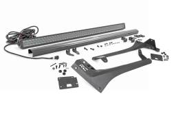 Rough Country 80069 Windshield Mount 50" LED Light Bar Kit for 18-26 Jeep JL/JT
