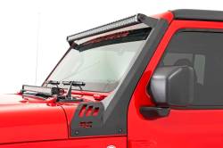 Rough Country Suspension Systems - Rough Country 80069 Windshield Mount 50" LED Light Bar Kit for 18-26 Jeep JL/JT - Image 2