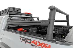 Rough Country Suspension Systems - Rough Country 73109 Aluminum Cargo Carrier Bed Rack Black for Tacoma 5' Bed - Image 5