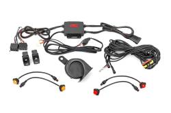 Rough Country Suspension Systems - Rough Country 99210 Universal UTV Turn Signal w/Horn Kit - Image 1