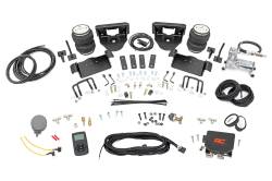 Rough Country Suspension Systems - Rough Country 10008WC Rear Air Spring Kit w/Compressor 0-6" Lift 04-14 Ford F150 - Image 1