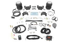 Rough Country Suspension Systems - Rough Country 10006WC 7.5" Rear Air Spring Kit w/Compressor for 01-10 Silv/SraHD - Image 1