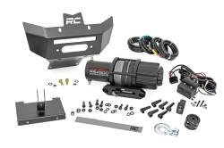 Rough Country Suspension Systems - Rough Country 97070 Front Winch Bumper w/4.5K Winch for Can-Am Renegade 500/1000 - Image 1