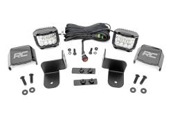Rough Country Suspension Systems - Rough Country 93084 Rear Cab Mount 3"LED Pod Light Kit for Polaris Ranger XP1000 - Image 2