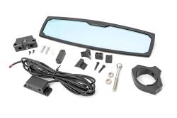 Rough Country Suspension Systems - Rough Country 99007A Universal Rearview Mirror Black for 1.75"-2" Bar - Image 4