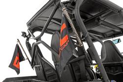 Rough Country Suspension Systems - Rough Country LED Whip Light Mounts Black for Kawasaki Teryx 94010 - Image 2