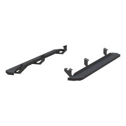 ARIES - RidgeStep 6.5" x 85" Black Steel Running Boards Select Toyota Tacoma Crew Cab - Image 2