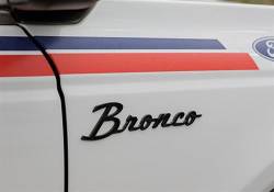 Ford Performance Parts - Ford Performance Parts M-1447-BSMB Matte Blk Classic Fender Lettering for Bronco - Image 3