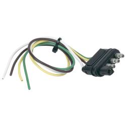 Husky Towing - Husky Towing 12" 4 Wire Flat Extension Trailer End Connector 13192 - Image 2