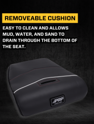 PRP - PRP XCR High Back Suspension Seat Black EACH A8001-PORXP-201 - Image 3