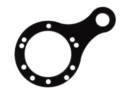PRP - PRP ODL-919241 Push-To-Talk Bracket Single 5/6 Bolt Black - Image 1