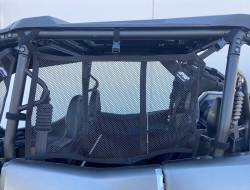 PRP - PRP W44 Rear Mesh Window Net Kit Black for Kawasaki KRX4 - Image 2