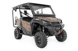 Rough Country Suspension Systems - Rough Country 98316222 UTV Electric Tilt Windshield for Honda Pioneer 1000 - Image 2