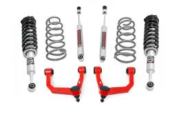 Rough Country Suspension Systems - Rough Country 76632RED 3" N3 Lift Kit w/RR Coils for 10-24 Toyota 4Runner 4WD - Image 1