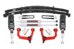 Rough Country Suspension Systems - Rough Country 74241RED 3.5" M1 Lift Kit w/UCA for 05-23 Toyota Tacoma 2WD/4WD - Image 1